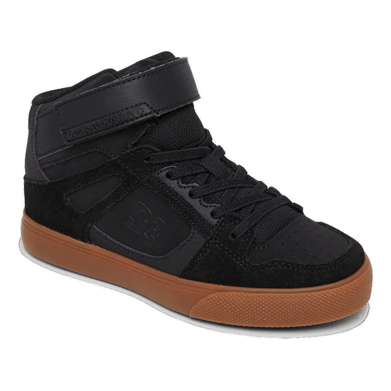 DC SHOES - Zapatilla Niño Pure Gum Negro DC