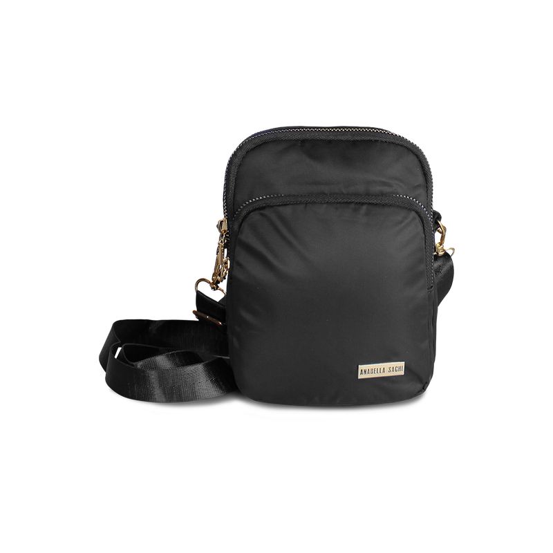 ANABELLA SACHI - Cartera bandolera Isa negra Anabella Sachi
