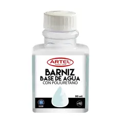 ARTEL - Barniz A Base De Agua Frasco 80Ml