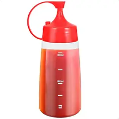 GENERICO - Botella De Salsa Envase Para Ketchup Envase Salsero 180 Ml