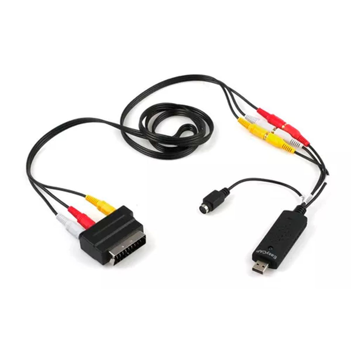 GENERICO - Convertidor Usb20 Vhs A Dvd Conversor Vhs A Dvd Audio Video