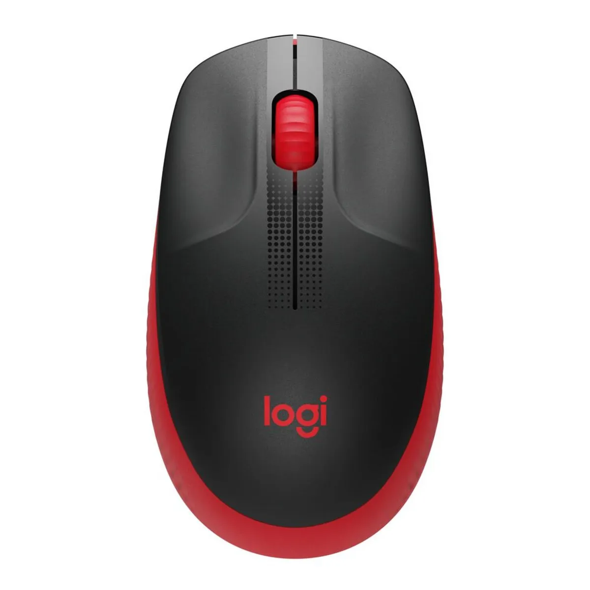 LOGITECH - Mouse Inalambrico M190 NegroRojo