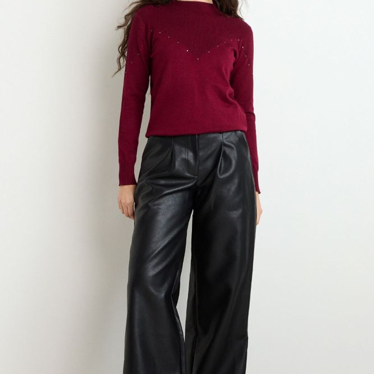 ASH - Pantalon Negro Mujer Ash