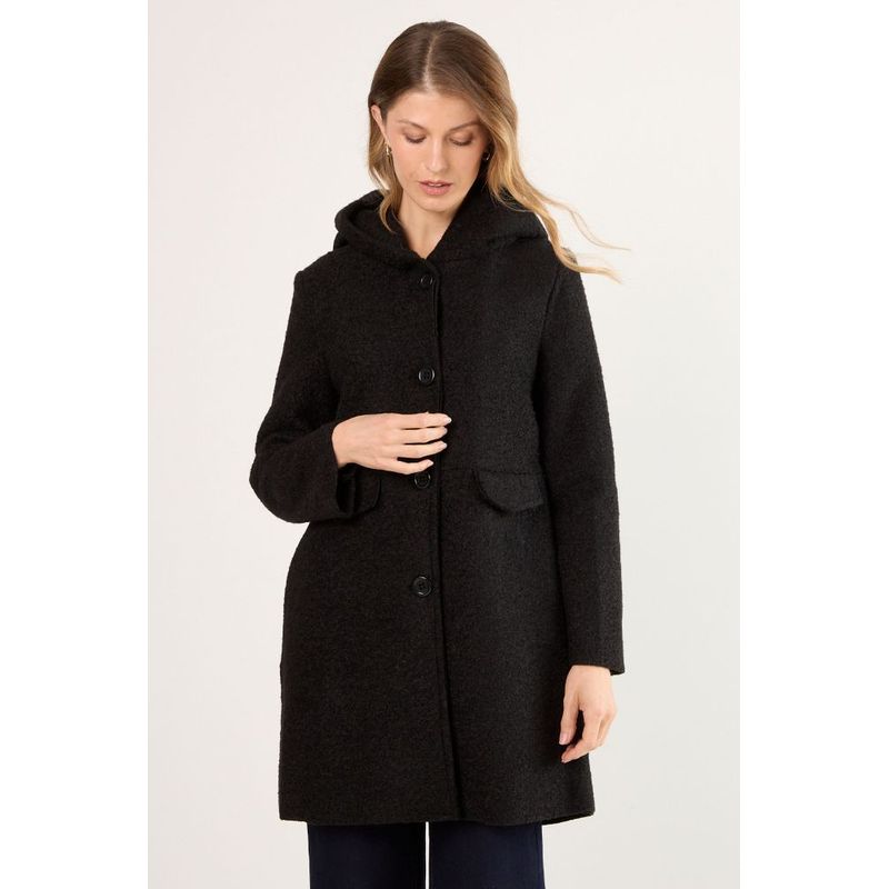 MA GRIFFE - Chaqueton Negro Mujer Magriffe