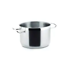 LACOR - Cacerola Alta Sin Tapa 1005lt Acero Inoxidable Chef