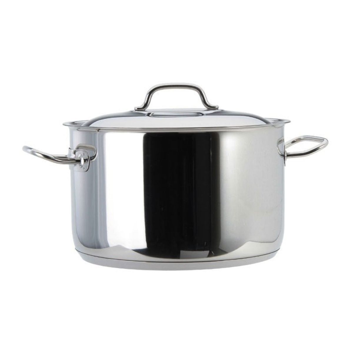 LACOR - Olla con Tapa y Asas 10lt Acero Inoxidable 28x17cm Lacor