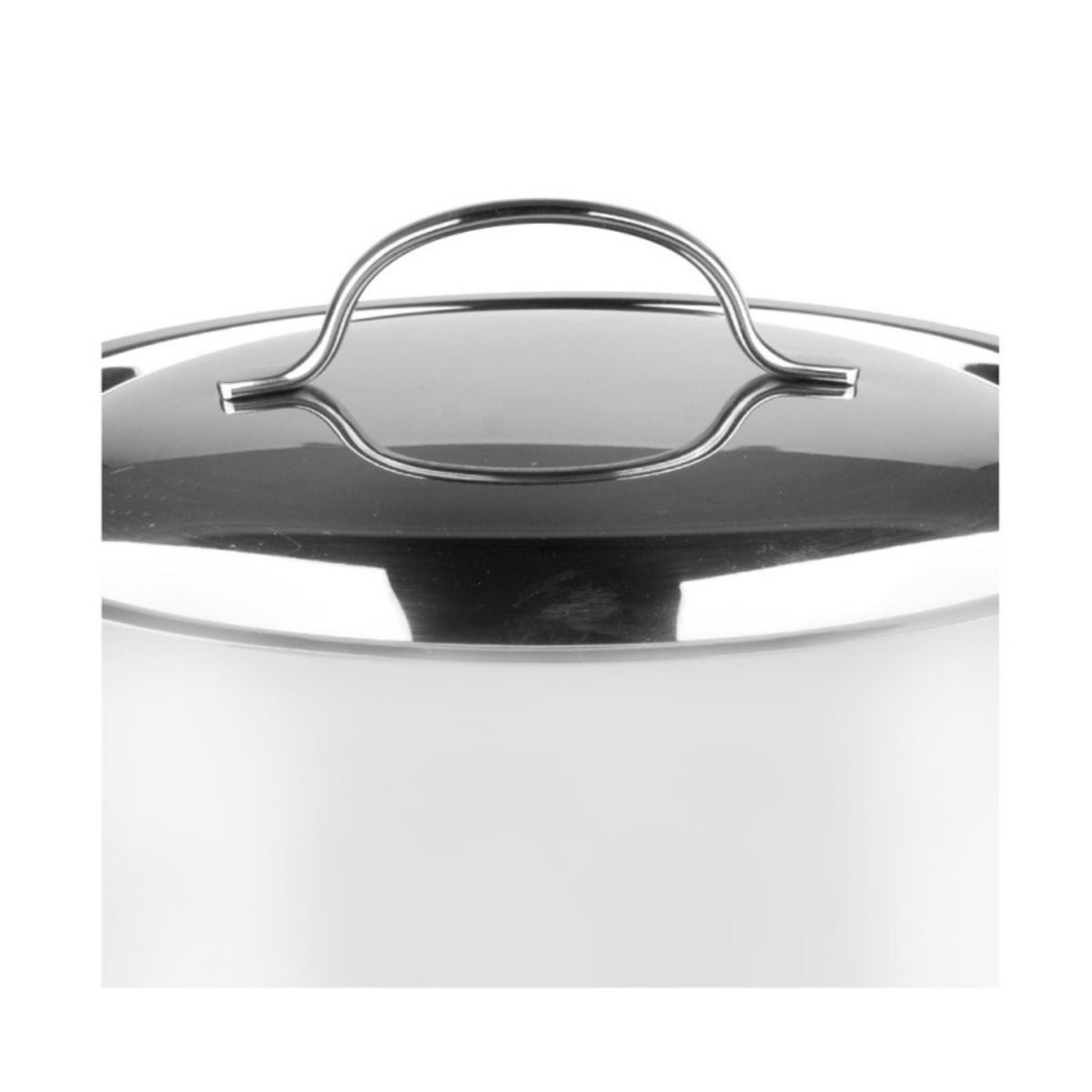 LACOR - Olla Alta con Tapa 9lt Acero Inoxidable 24cm Lacor