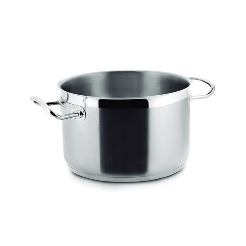 LACOR - Cacerola Alta Sin Tapa 144lt Acero Inoxidable Chef Lacor