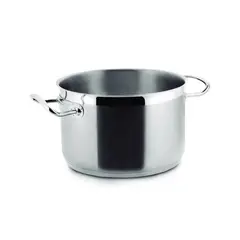 LACOR - Cacerola Alta Sin Tapa 144lt Acero Inoxidable Chef