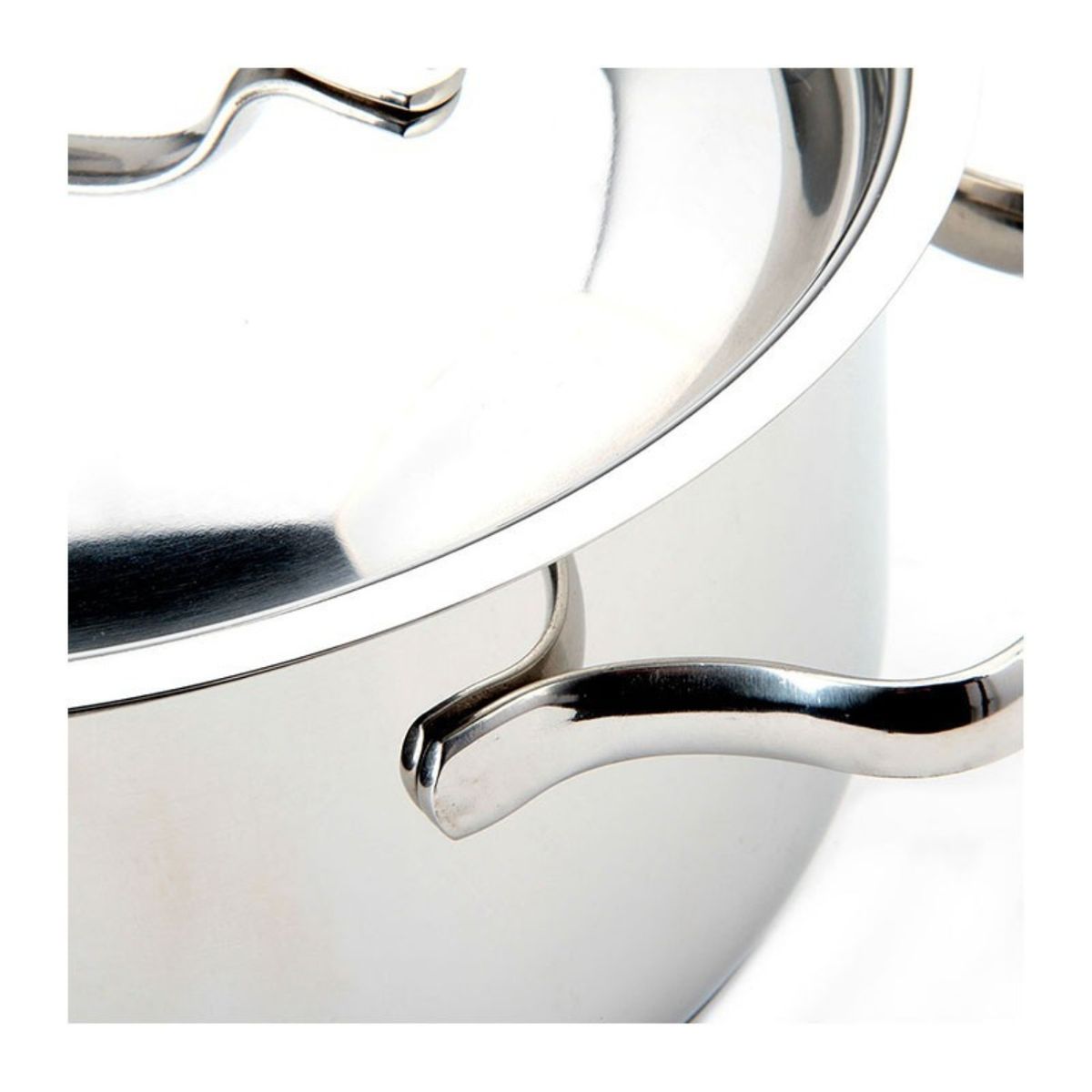 LACOR - Cacerola con Tapa 2,5lt Acero Inoxidable Basic Lacor