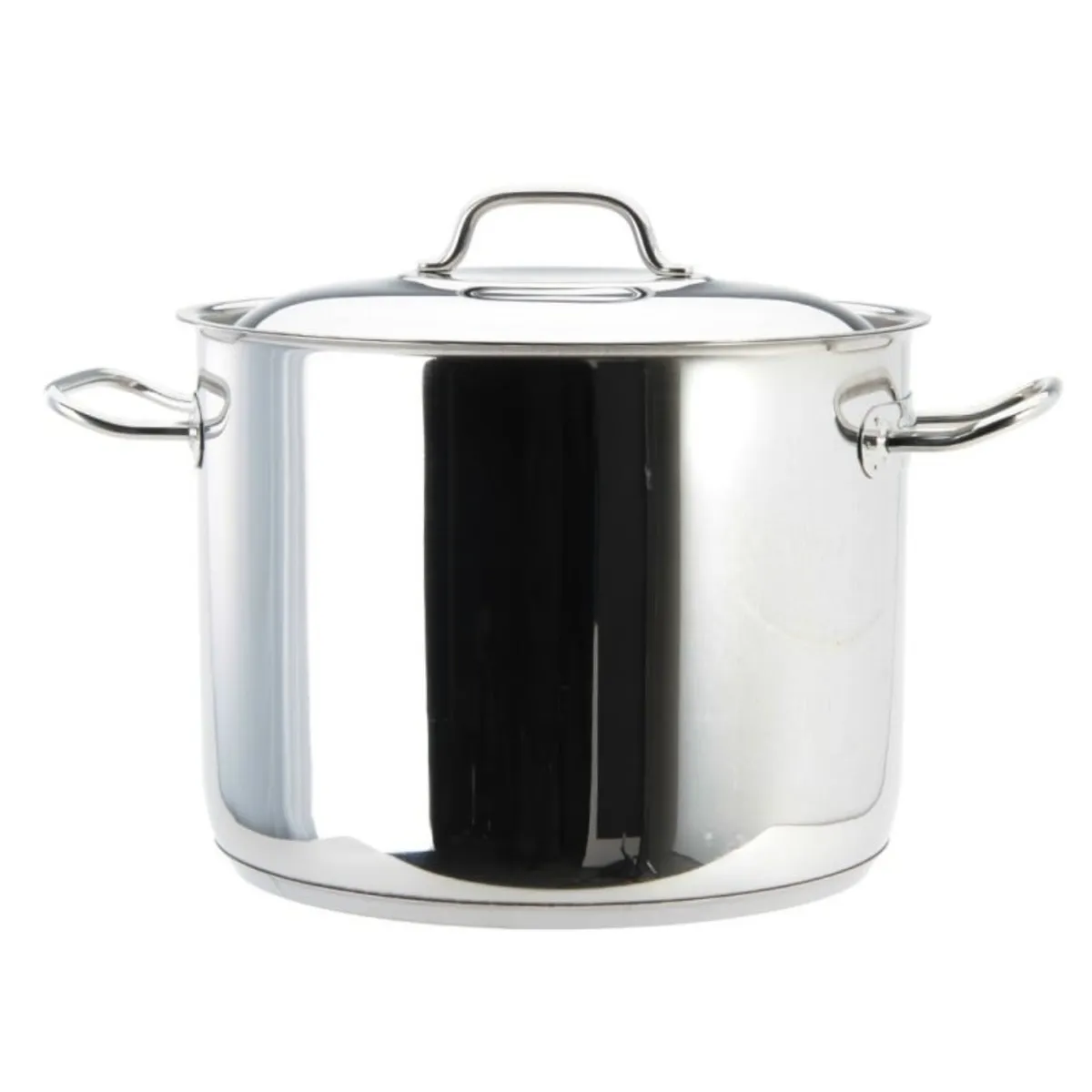 LACOR - Olla con Tapa y Asas 13,5lt Acero Inoxidable 28x22cm Lacor