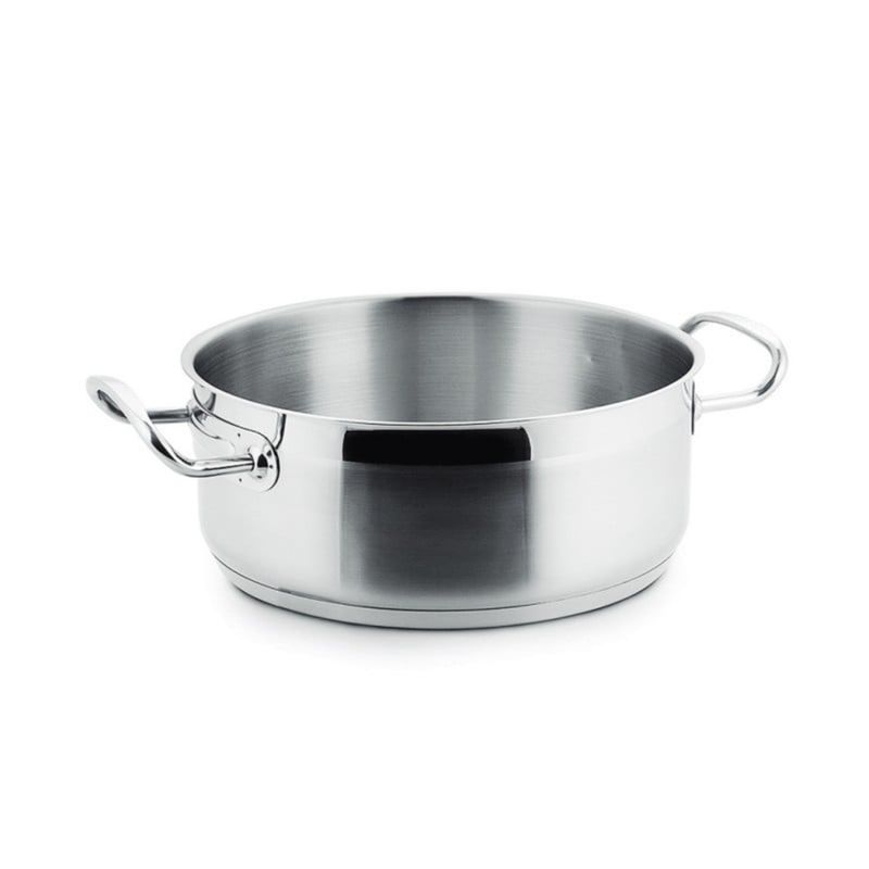 LACOR - Cacerola Sin Tapa 194lt Acero Inoxidable Eco Chef Lacor