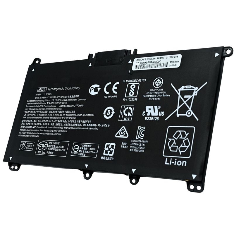 OEM - Bateria HT03XL para Notebook HP 14-DK 14-DQ 14-FQ 14-MA
