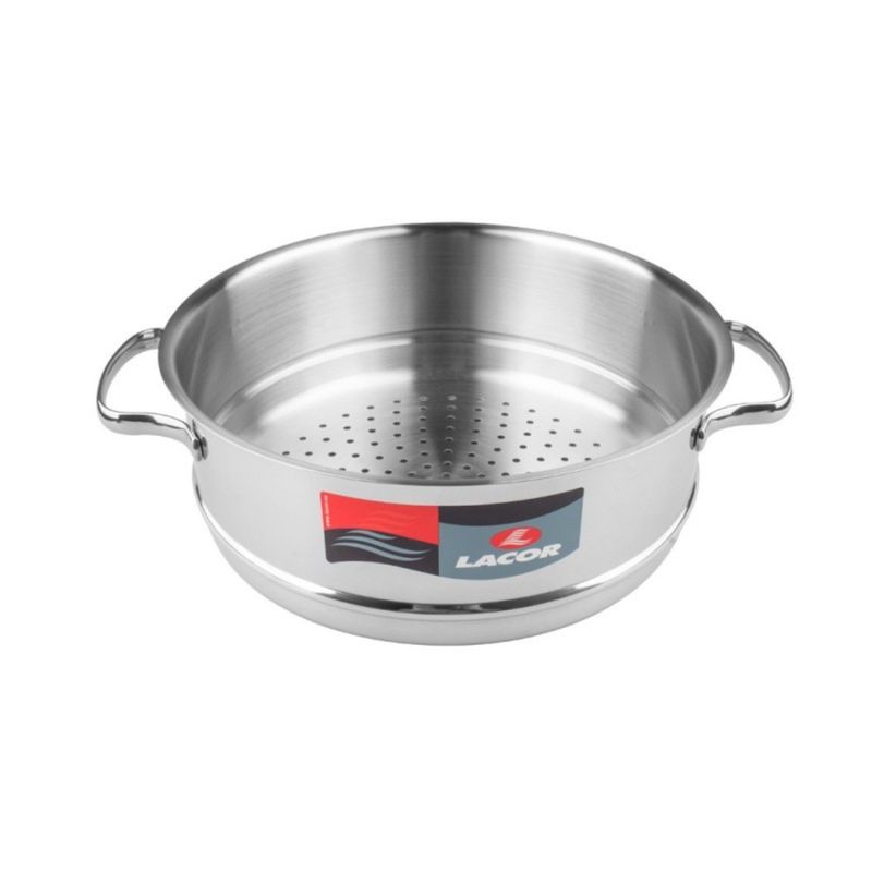 LACOR - Cacerola Cocción Vapor 35lt 24cm Basic Lacor