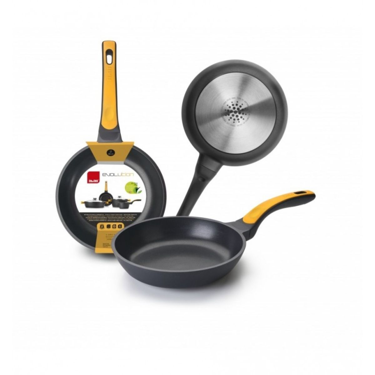 IBILI - Sarten 20cm Negro Evolution Ibili