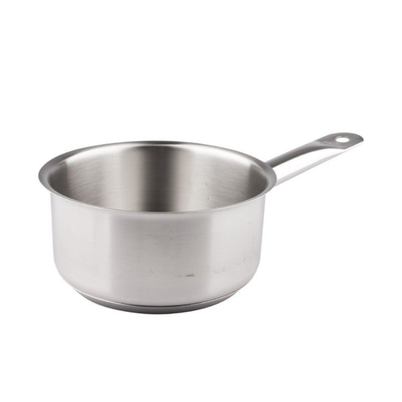 LACOR - Cacerola Baja con Mango sin Tapa 15lt Acero Inox Lacor