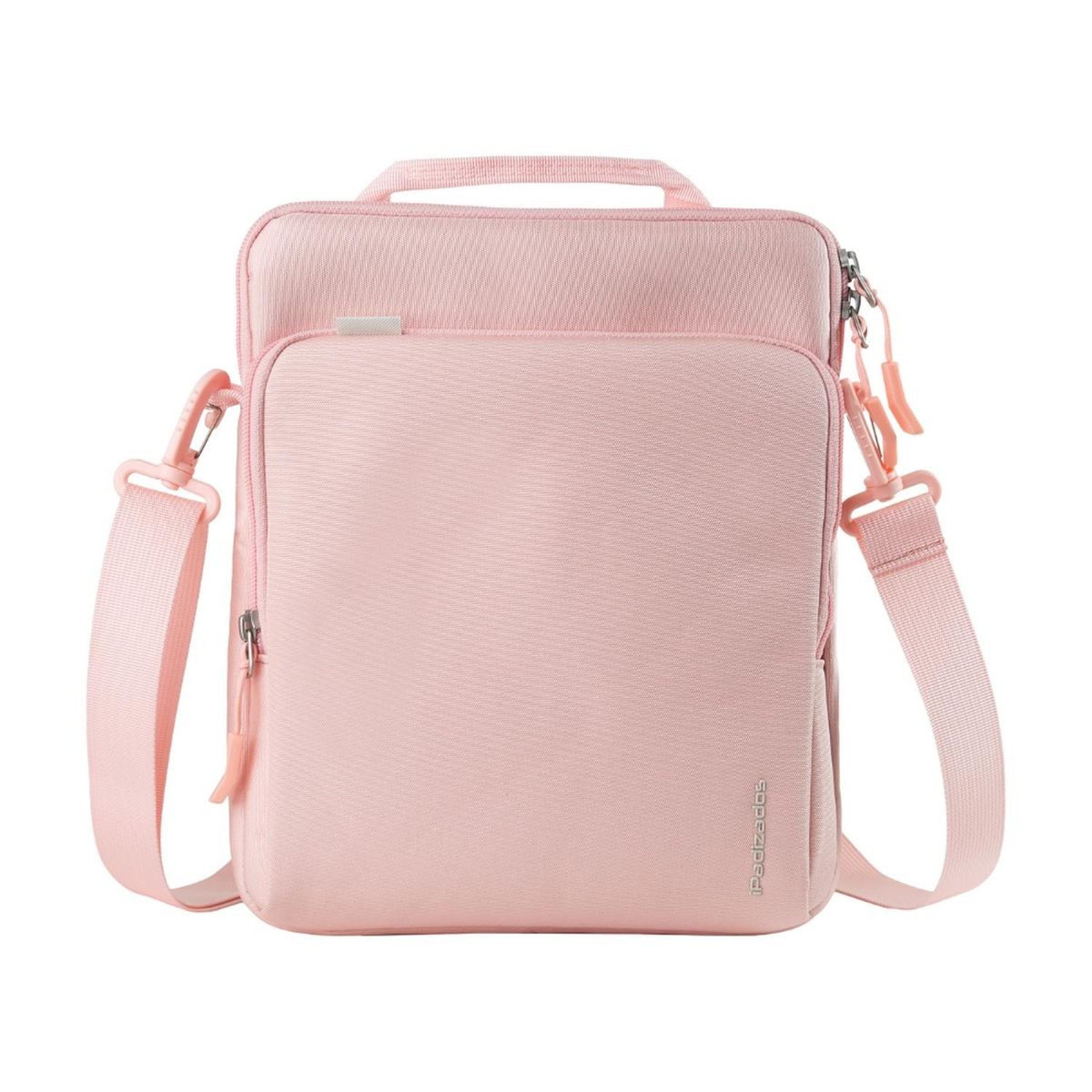 GENERICO - Bolso De Hombro Y Mano Para iPad 12.9 - 13” Acolchado Total - Rosa