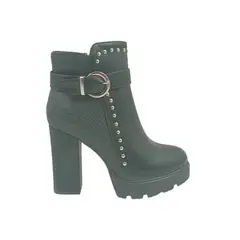 HERIEL - Botín Negro Taco Mujer