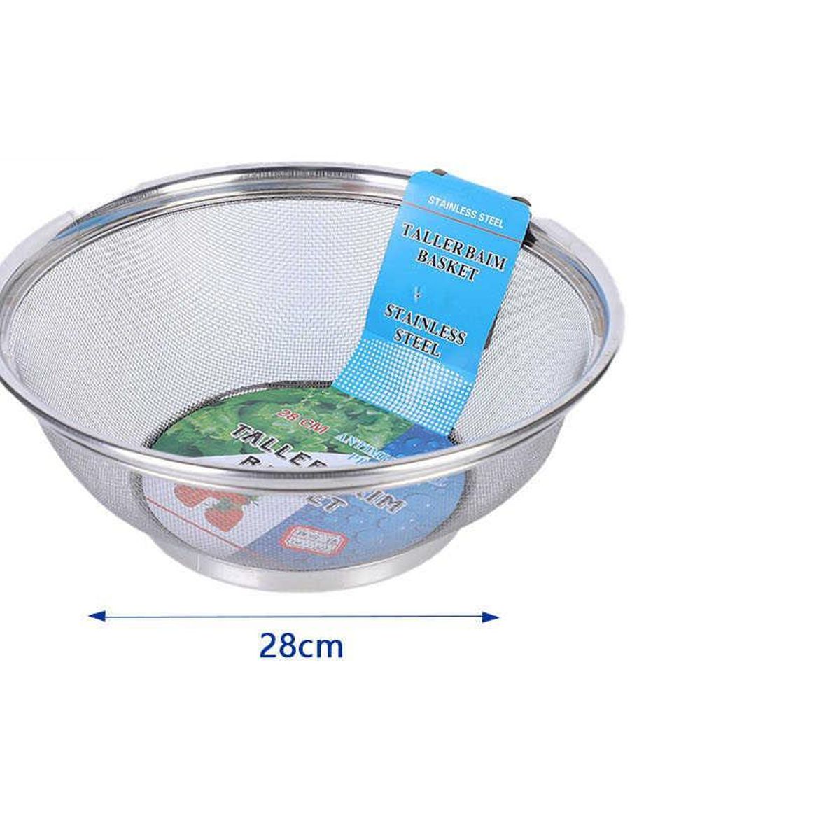 GENERICO - Colador Malla  Vegetales 28cm