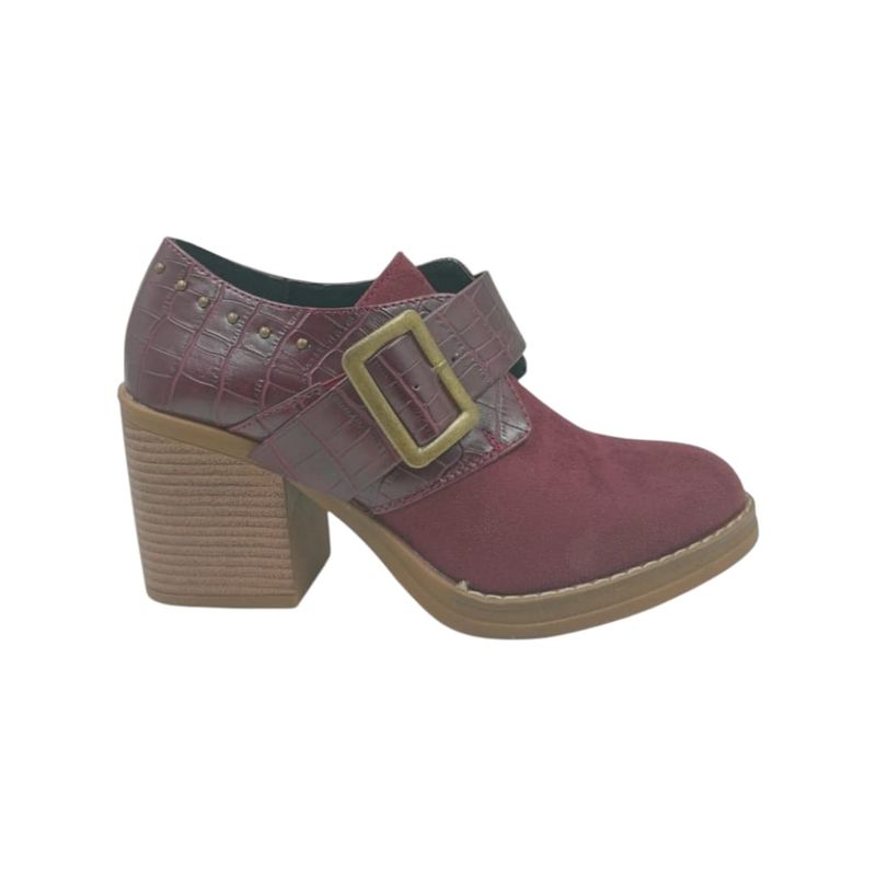 HERIEL - Zapato Rojo Taco Mujer