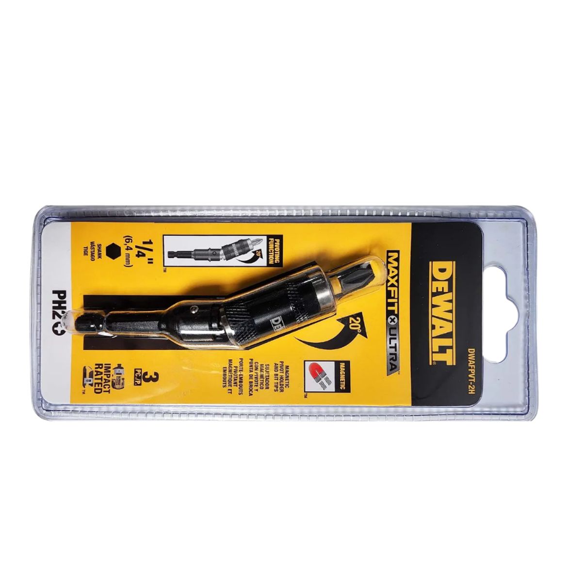 DEWALT - Portapuntas Magnético Pivotante Maxfit-ultra Ph2 - Dewalt