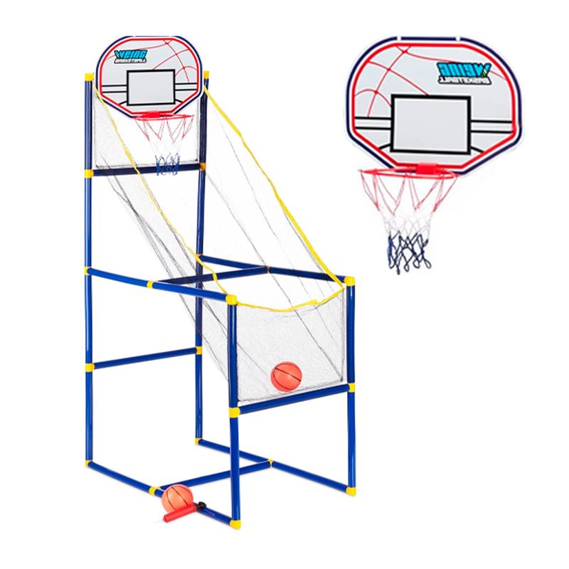 SDFIT - Set Basketball Pelota + Retornador Malla Infantil Zg270-5