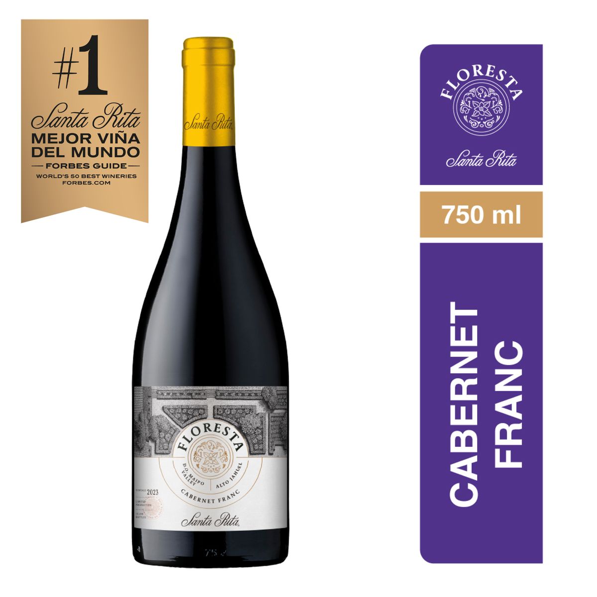 SANTA RITA - Vino Floresta Cabernet Franc 750cc