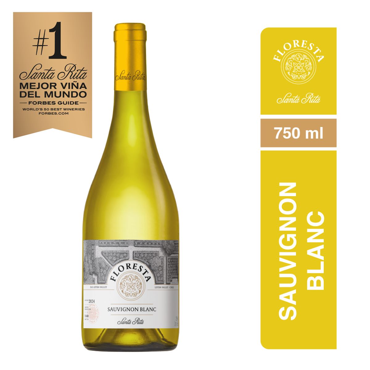 SANTA RITA - Vino Floresta Sauvignon Blanc 750cc