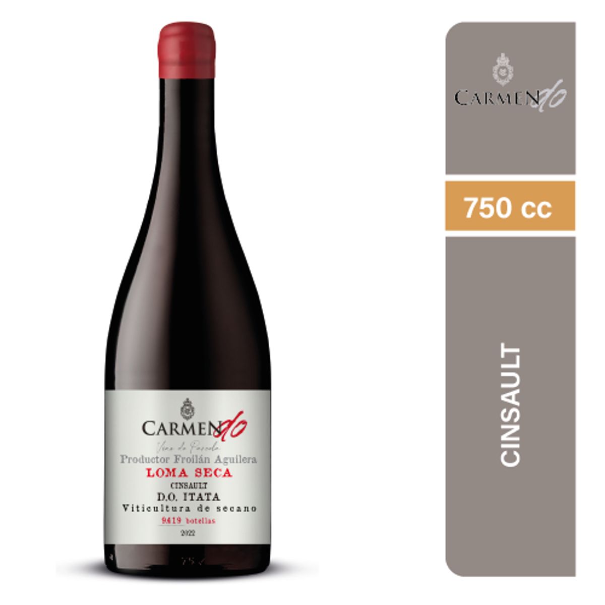 CARMEN - Vino Carmen DO Loma Seca Cinsault
