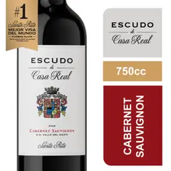 CASA REAL - Vino Escudo de Familia Cabernet Sauvignon 750cc x6