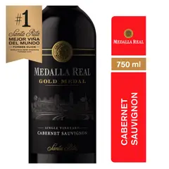 SANTA RITA - Vino Medalla Real Gold Cabernet Sauvignon 750cc x6