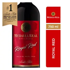 SANTA RITA - Vino Medalla Real Gold Royal Red 750cc x6