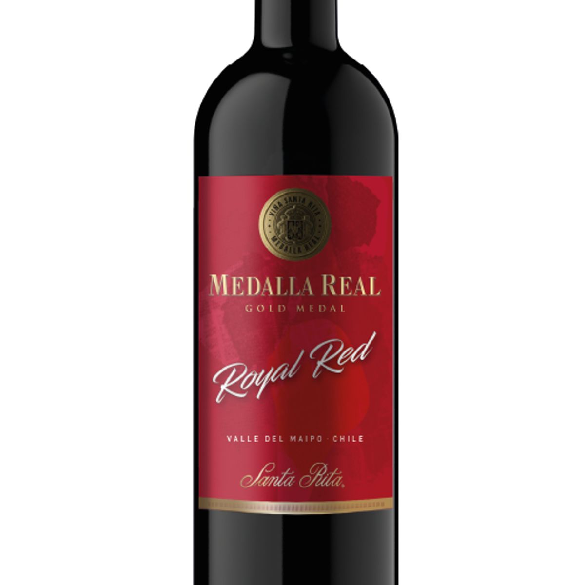 SANTA RITA - Vino Medalla Real Gold Royal Red 750cc x6
