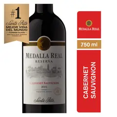 SANTA RITA - Vino Medalla Real Cabernet Sauvignon 750cc x6