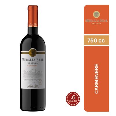 Imagen 2 del producto Vino Medalla Real Carmenere 750cc x6