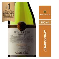 Vino Medalla Real Chardonnay 750cc x6