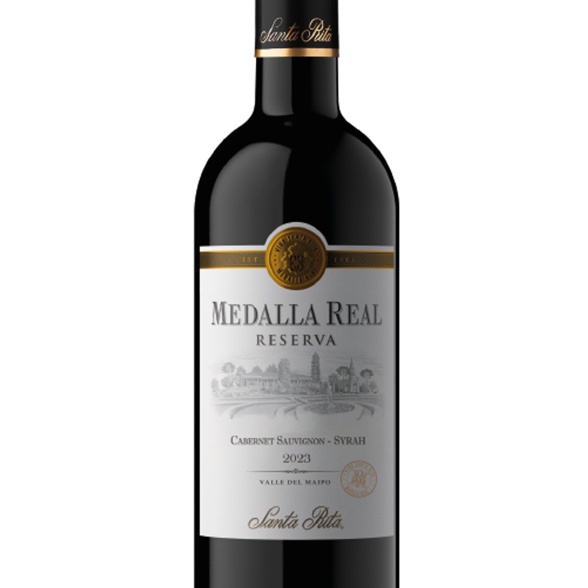 SANTA RITA - Vino Medalla Real Cabernet Sauvignon - Syrah 750cc x6