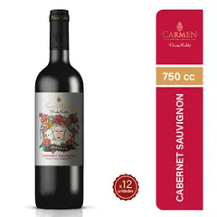 CARMEN - Vino Reserva Frida Kahlo Cabernet Sauvignon 750cc x12