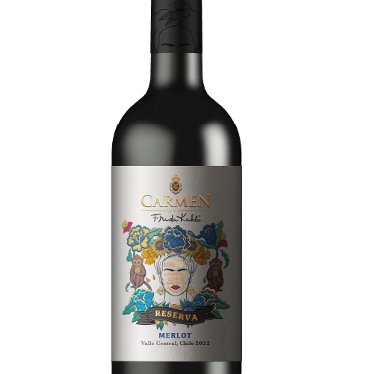 CARMEN - VIno Carmen Frida Kahlo Merlot 750cc x12