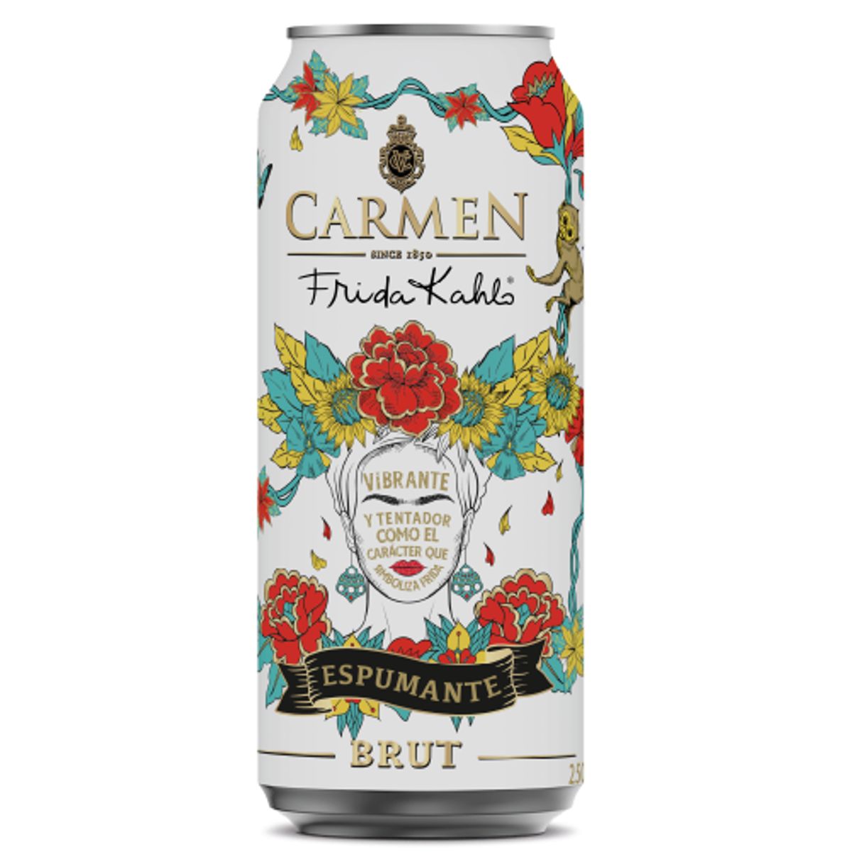 CARMEN - Espumante Carmen Frida Kahlo Brut 250cc x12