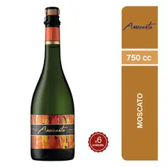 AMARANTA - Espumante Moscato 750cc x6