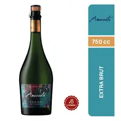 AMARANTA - Espumante Extra Brut 750cc x6