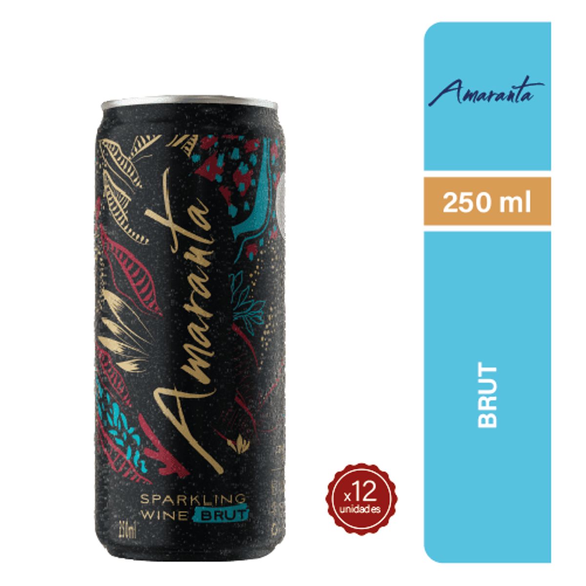 AMARANTA - Espumante Amaranta Brut 250cc x12