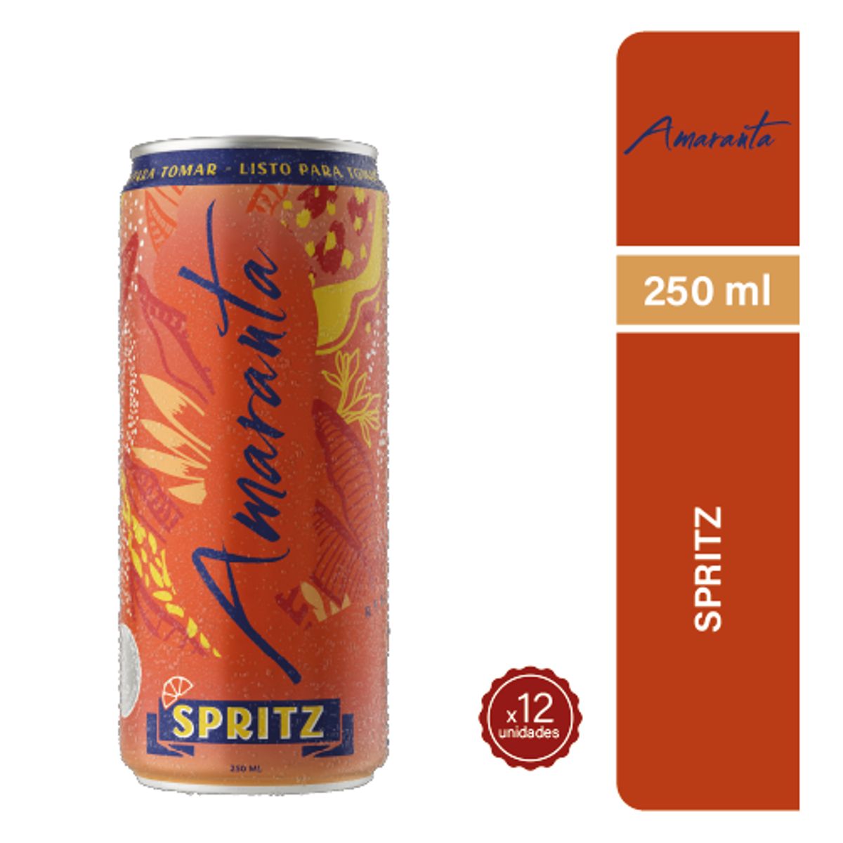 AMARANTA - Cóctel Amaranta Spritz 250cc x12