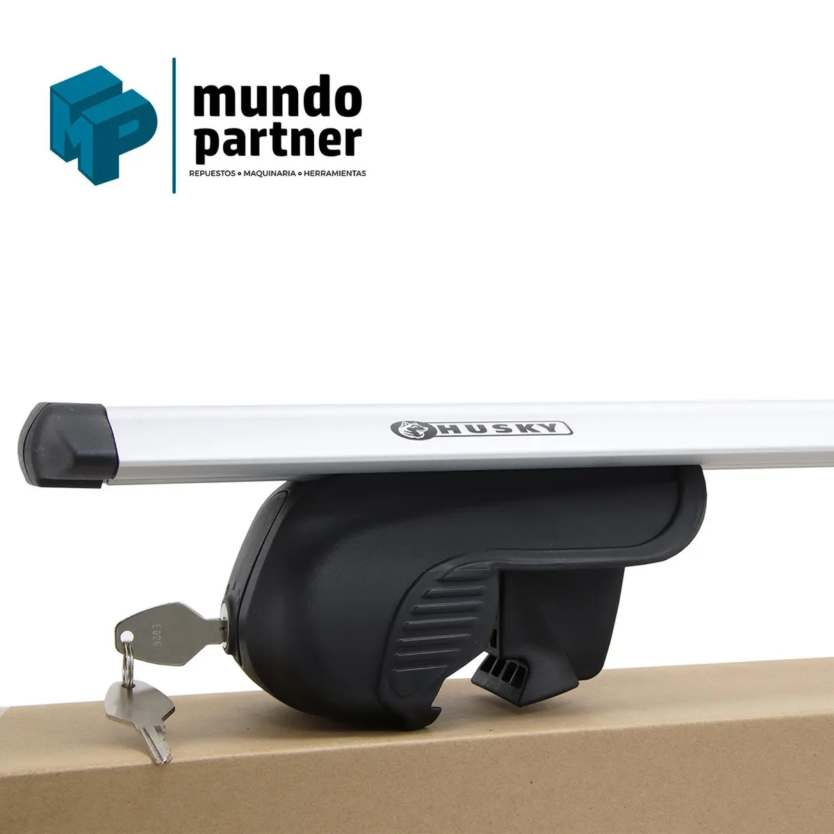 HUSKY - Barra Porta Equipaje Riel Cerrado Parrila Auto Universal