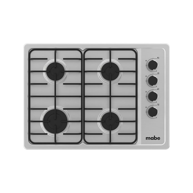 MABE - Encimera a Gas 4 platos 60cm Inox CMG6044SD-1CL Mabe