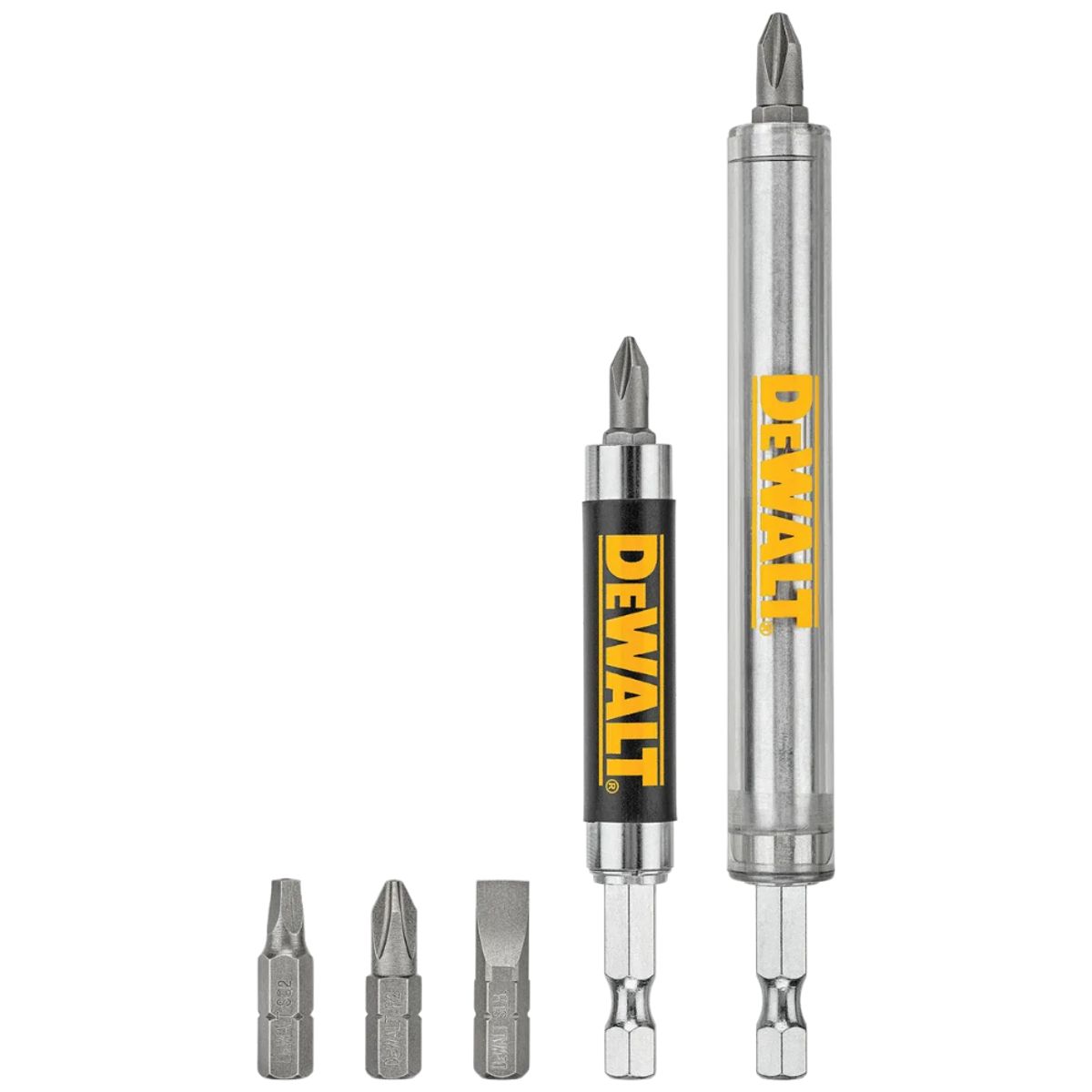 DEWALT - Set Guías Magnéticas + 3 Puntas Atornillar Dewalt Dw2095