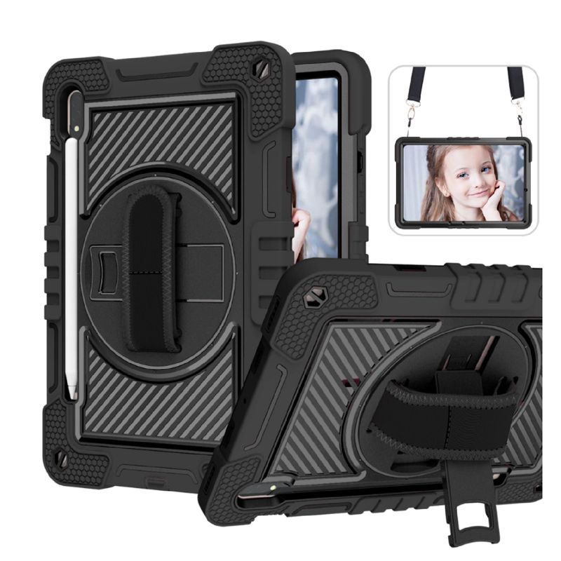 JOIGO - Funda Carcasa Antigolpes Armadura 360 Para Tab S9 Fe 109 Negro