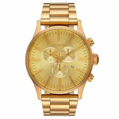 NIXON - Reloj Sentry All Gold - Amarillo