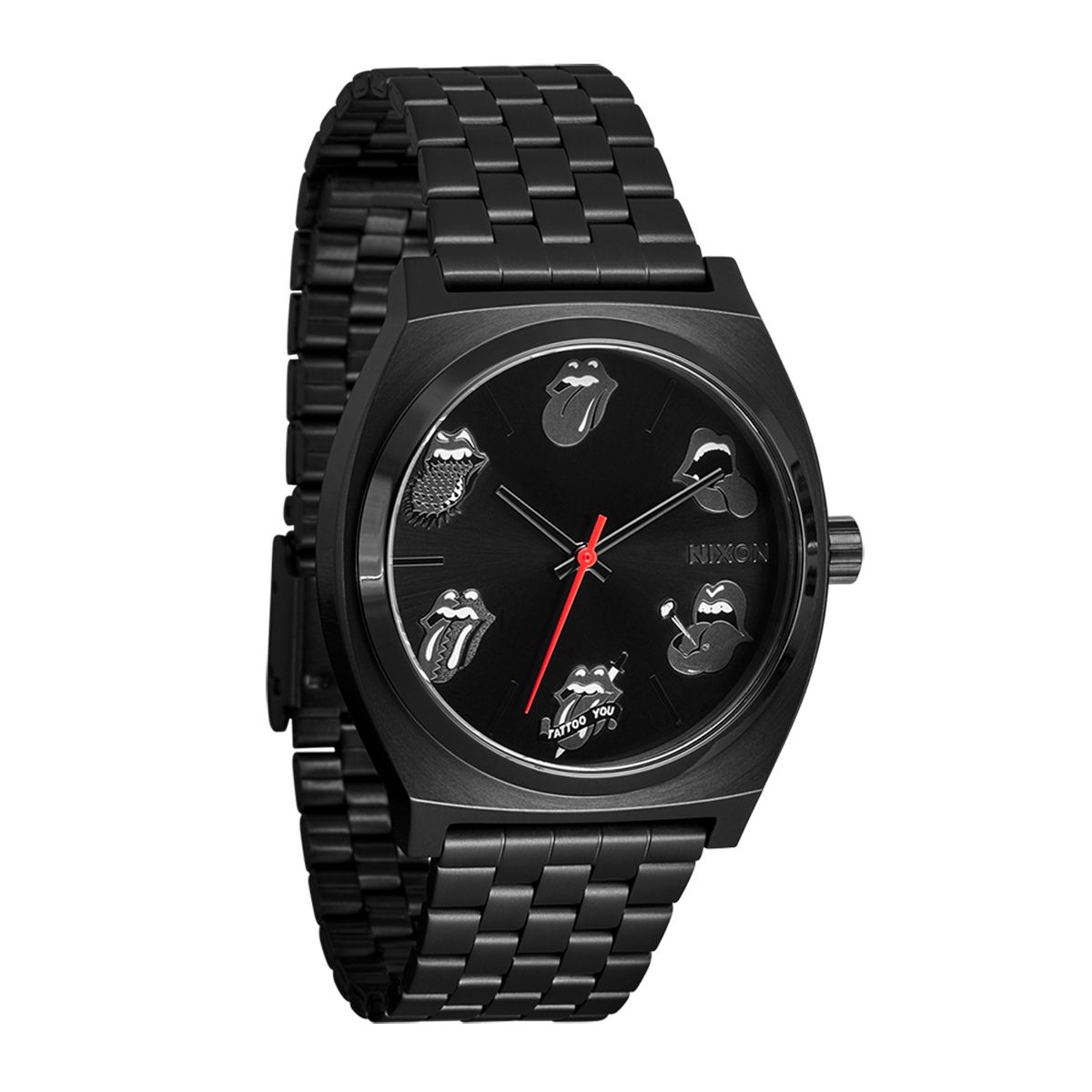 NIXON - Reloj Rolling Stones Time Teller All Black